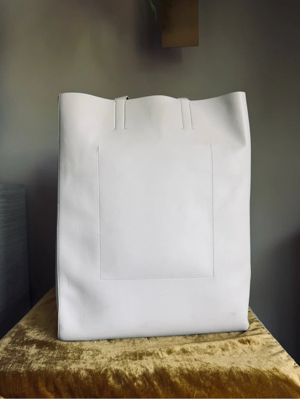 Calvin Klein 205W39NYC x Andy Warhol Leather Tote Bag